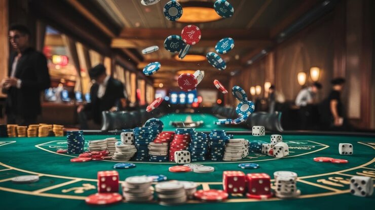 Digital table showing bingo session statistics